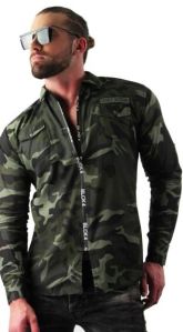 Mens Army Print Shirts