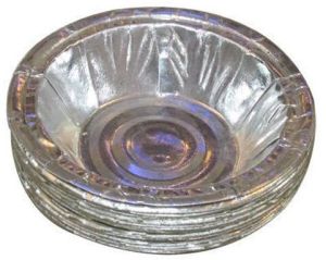 Silver Laminated Paper Bowls