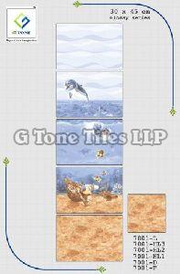Glossy Series Fish Tiles