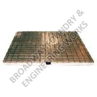 cast iron t slotted floor plates