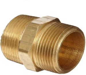 Brass Hex Nipple