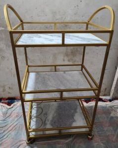 IRON SERVING TROLLEY