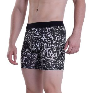 Black & White Camo Printed Underwear Boxer