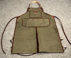 LEATHER CANVAS APRON