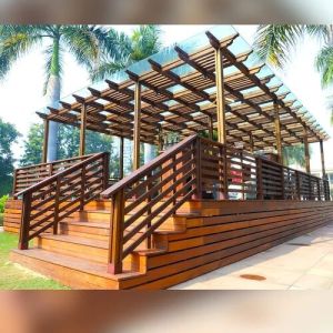 Outdoor Wooden Pergola