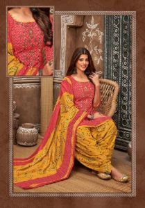 Raspberry Pure Cotton Printed Kurtis