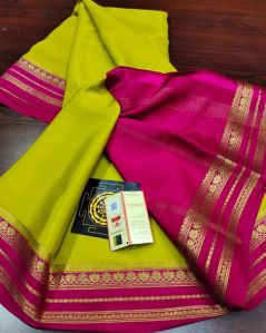 mysore silk saree