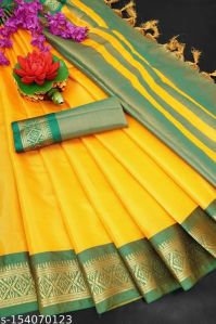 Zari Border Saree