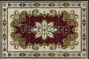 Designer Polished Vitrified 6 Piece Floor Tile Set