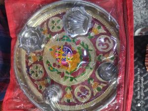 Marble Plate And Thali