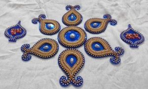 Shubh Labh Acrylic Rangoli