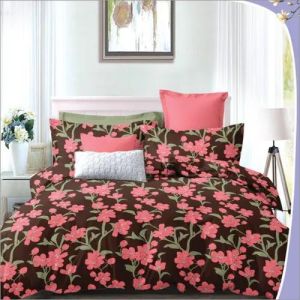 3D Floral Print Bedsheet