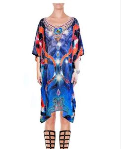 Beachwear Embellished Kaftan