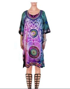 Digital Print Short Kaftan