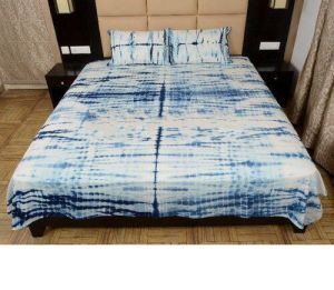 printed cotton bed sheet