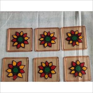 Designer Hand Painted Tea Coaster