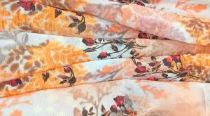 60*60 Printed Georgette Fabric