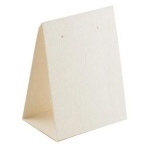 White Paper Tent Card
