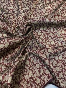 Pure Banarasi Katan Silk Handloom Fabric