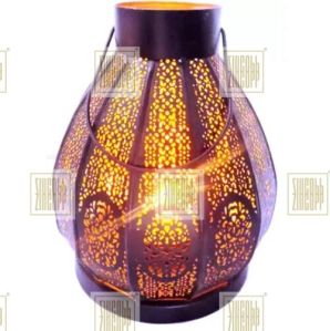 Moroccan Iron Candle Lantern