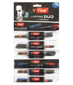 BALL PEN 2 COLOUR CARBONIX DUO FLAIR