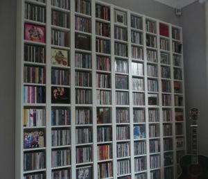 Wall CD Display Racks