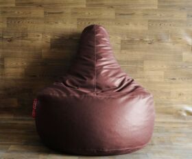 leather bean bag