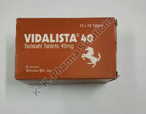 Vidalista 40mg Tablets