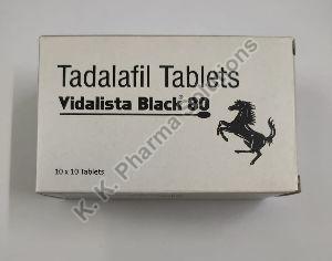 Vidalista Black 80mg Tablets