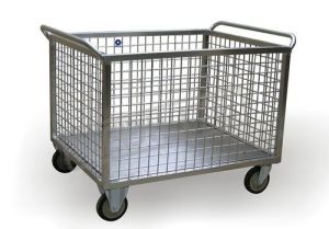 Industrial Wire Mesh Trolley