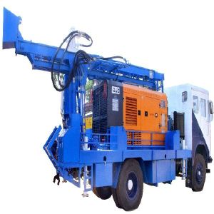 truck mounted water well rotary cum dth drilling rig
