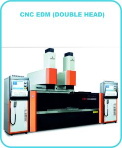 Double Head CNC EDM Fixed Table Moving Head Machine