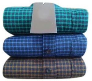 Mens Twill Check Shirt