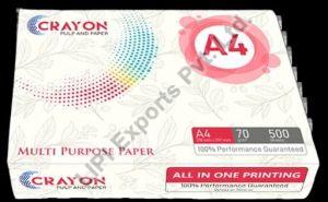 Crayon 70 GSM A4 Multipurpose Paper
