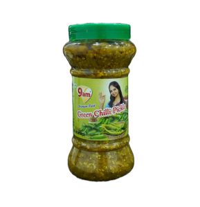 450gm 9am Green Chilli Pickle
