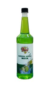 9am Green Apple Mocktail Syrup