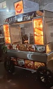 Gas Operated Stainless Steel Commercial Food Warmer