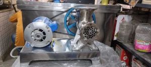 Stainless Steel Commercial Meat Mincer Machine