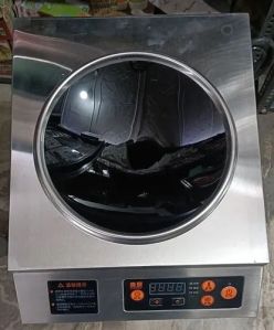 Stainless Steel Commercial Induction Cooktop