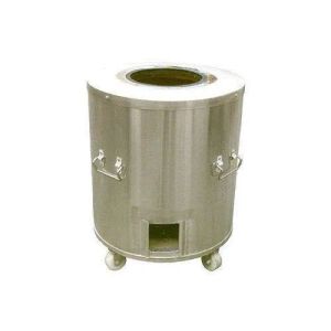 Stainless Steel Body Round Charcoal Operated Drum Tandoor