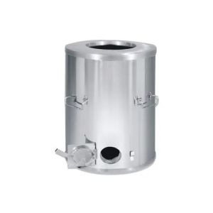 Stainless Steel Body Round Charcoal Operated Drum Tandoor