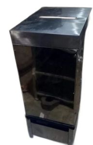 Stainless Steel Table Top Shawarma Machine With 2 Indian Burner