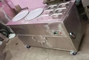 Stainless Steel Square Port Commercial Food Warmer