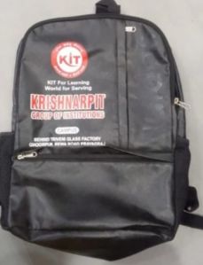 Black Customized Promotional Backpack