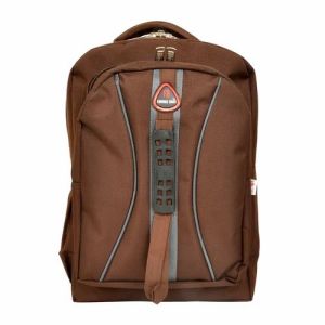 Fancy Brown School Bag