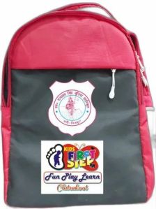 Red & Black Kids School Bag