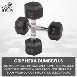 Grip Hexa Dumbbells