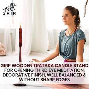 Grip Trataka Stand - Wooden