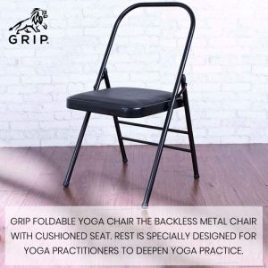 Grip Yoga Folding Chair (With Cushion)