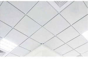 PVC Laminated Gypsum Ceiling Tiles